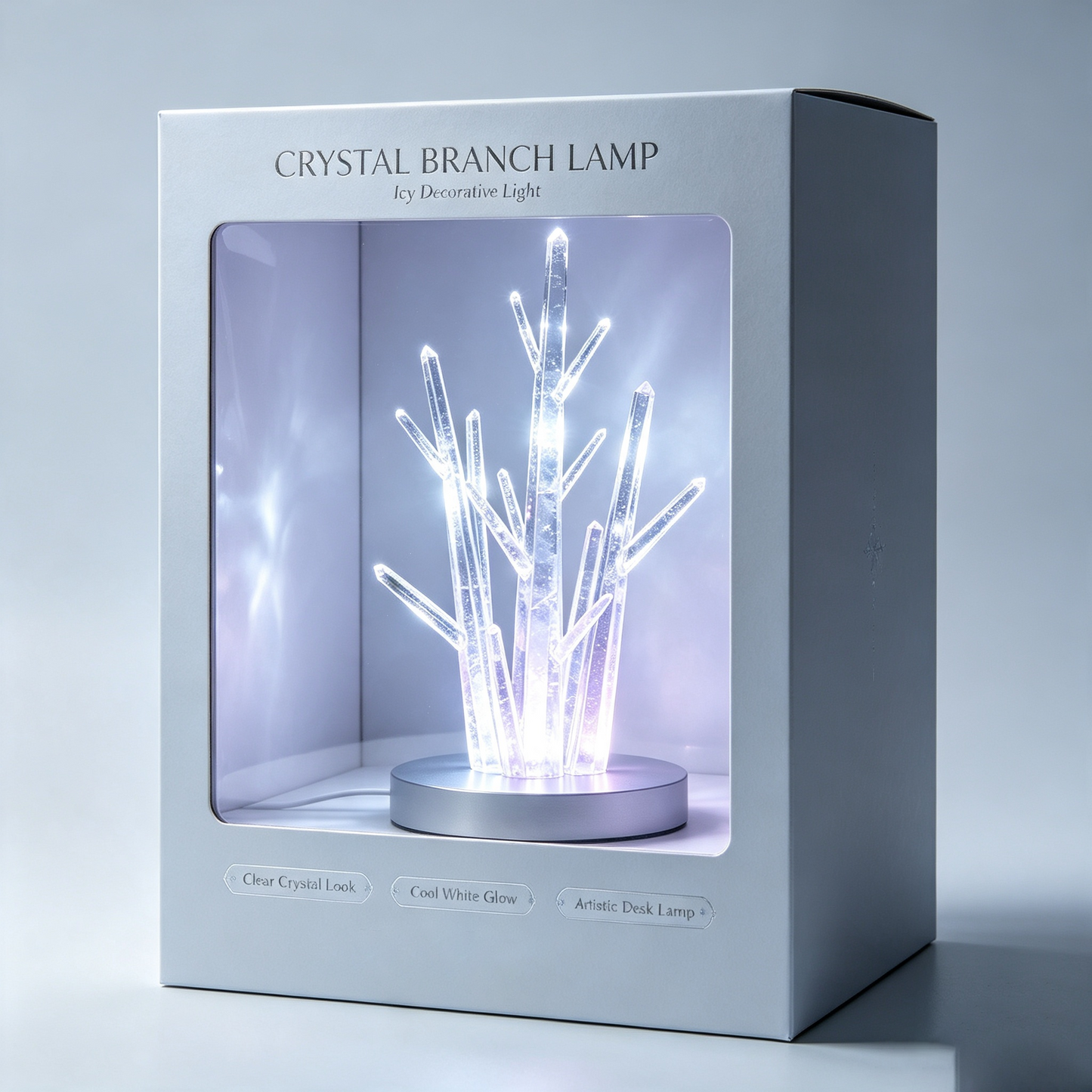 Luxury Crystal Ice Tree LED Table Lamp