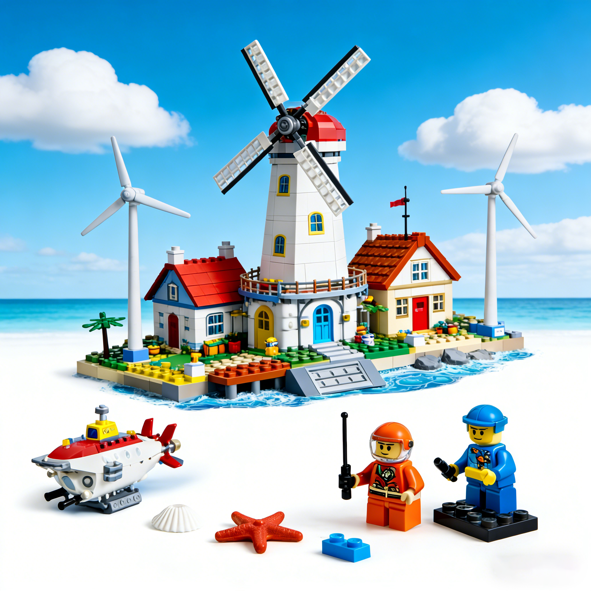 Island Lighthouse · Renewable Energy Exploration Building Blocks