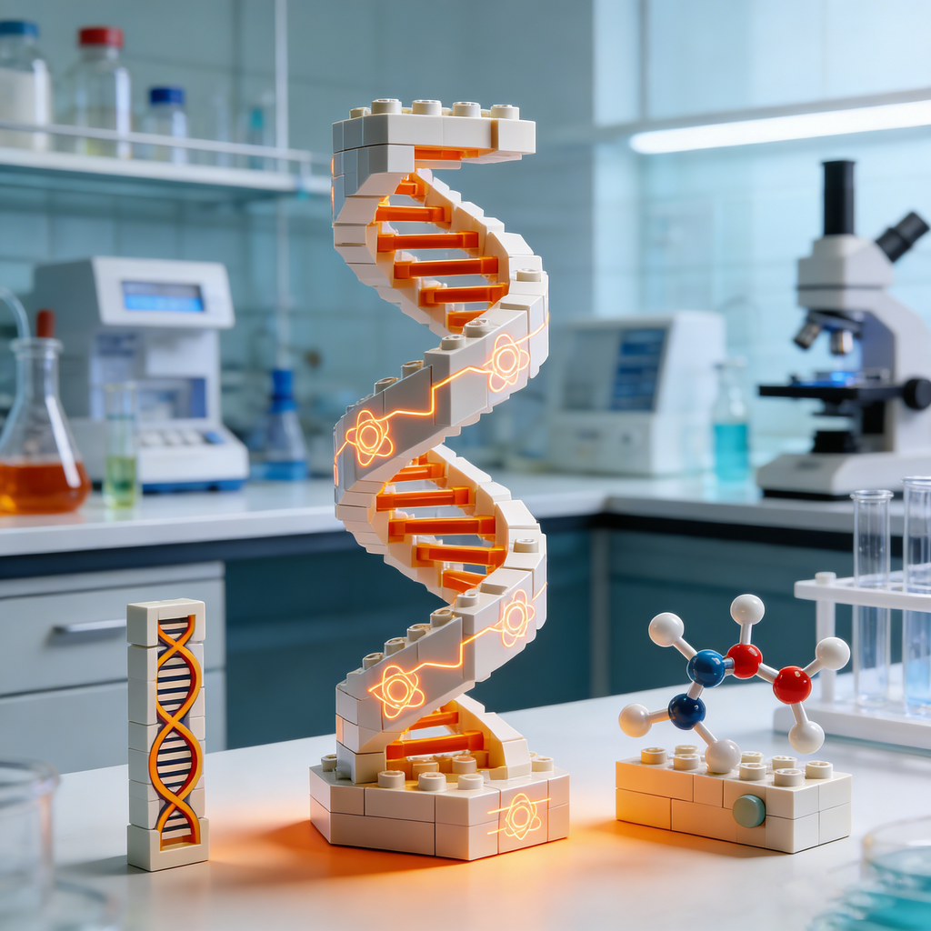 DNA Double Helix Science Building Blocks