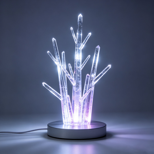 Luxury Crystal Ice Tree LED Table Lamp