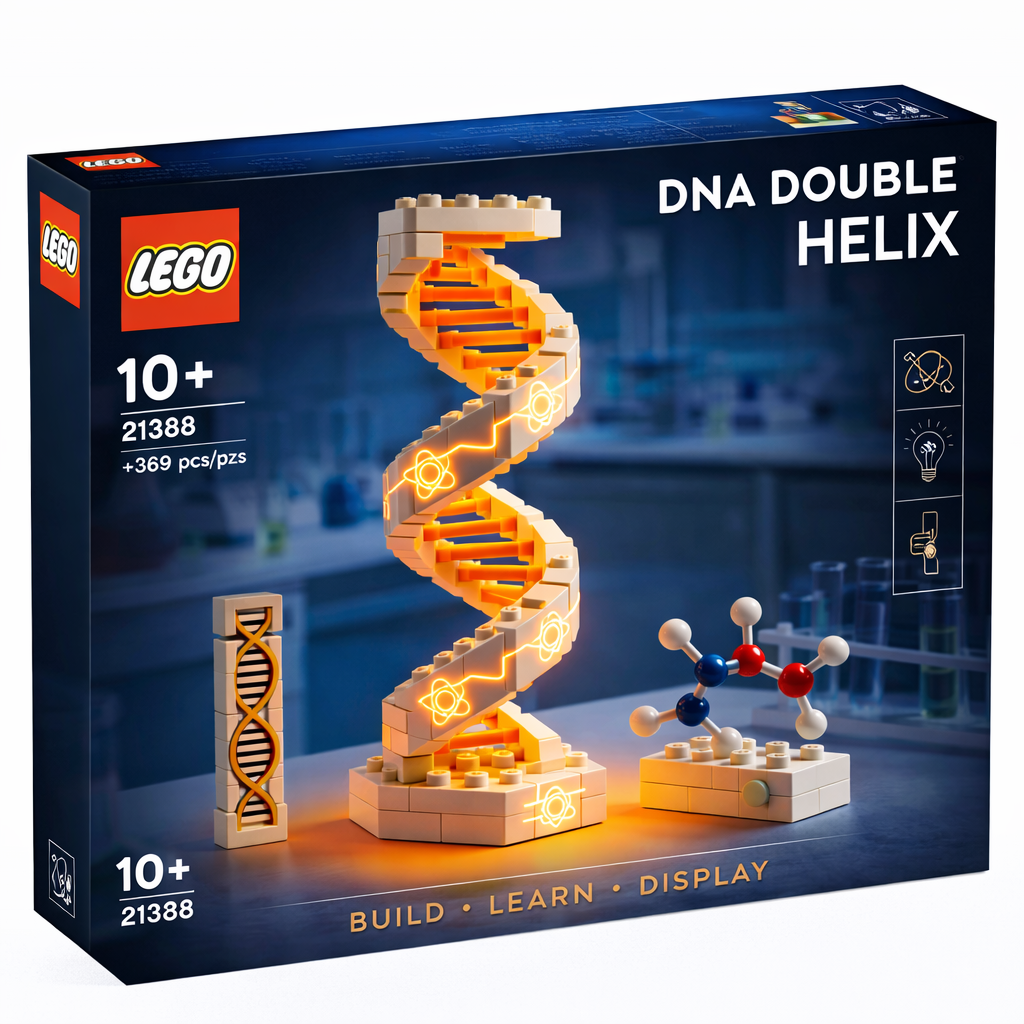 DNA Double Helix Science Building Blocks