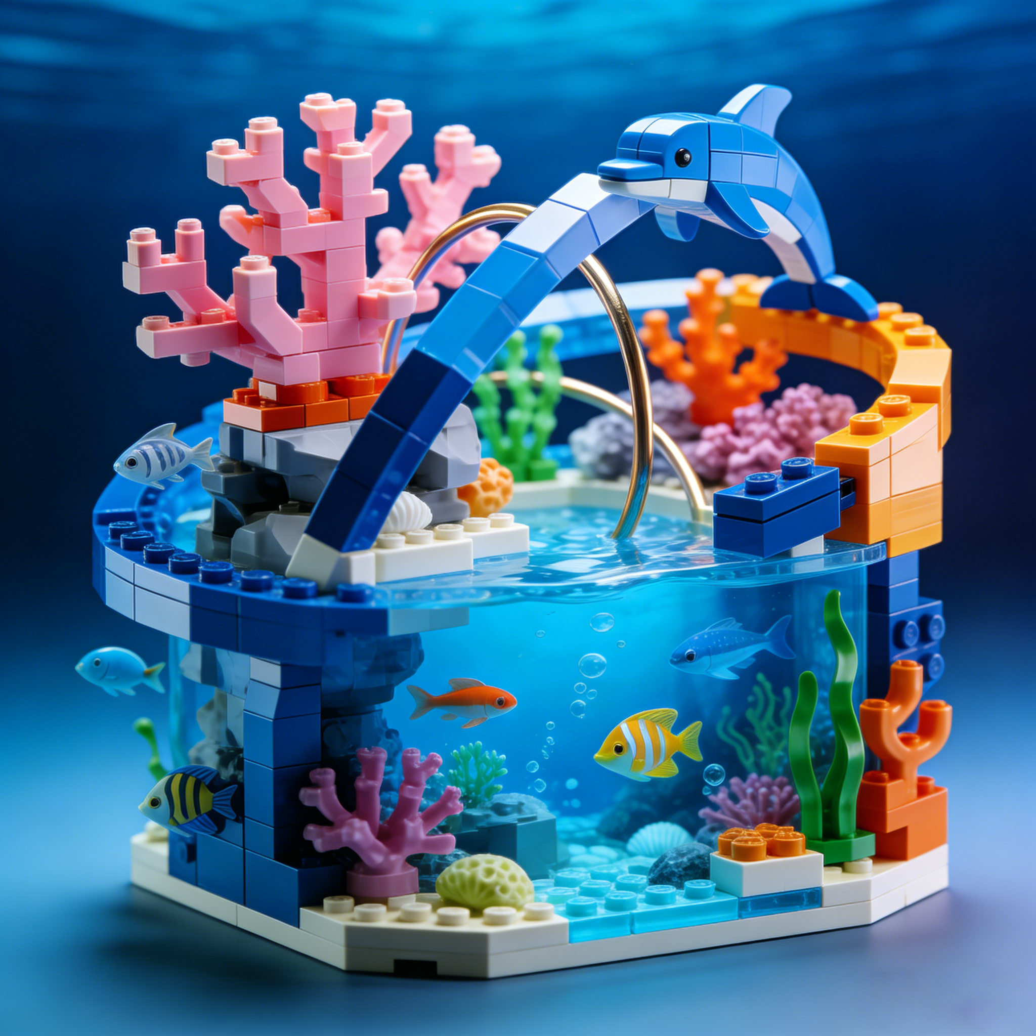 Fantasy Ocean · 3D Aquarium Building Blocks